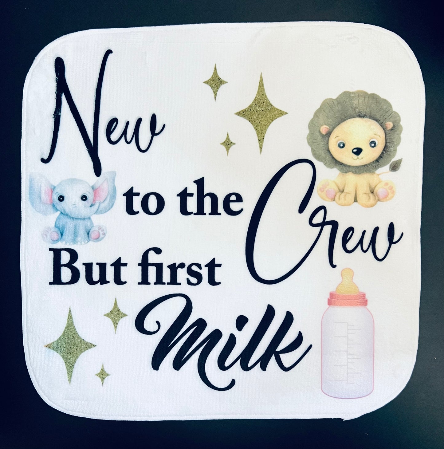 Baby Wash Cloth - New to the crew