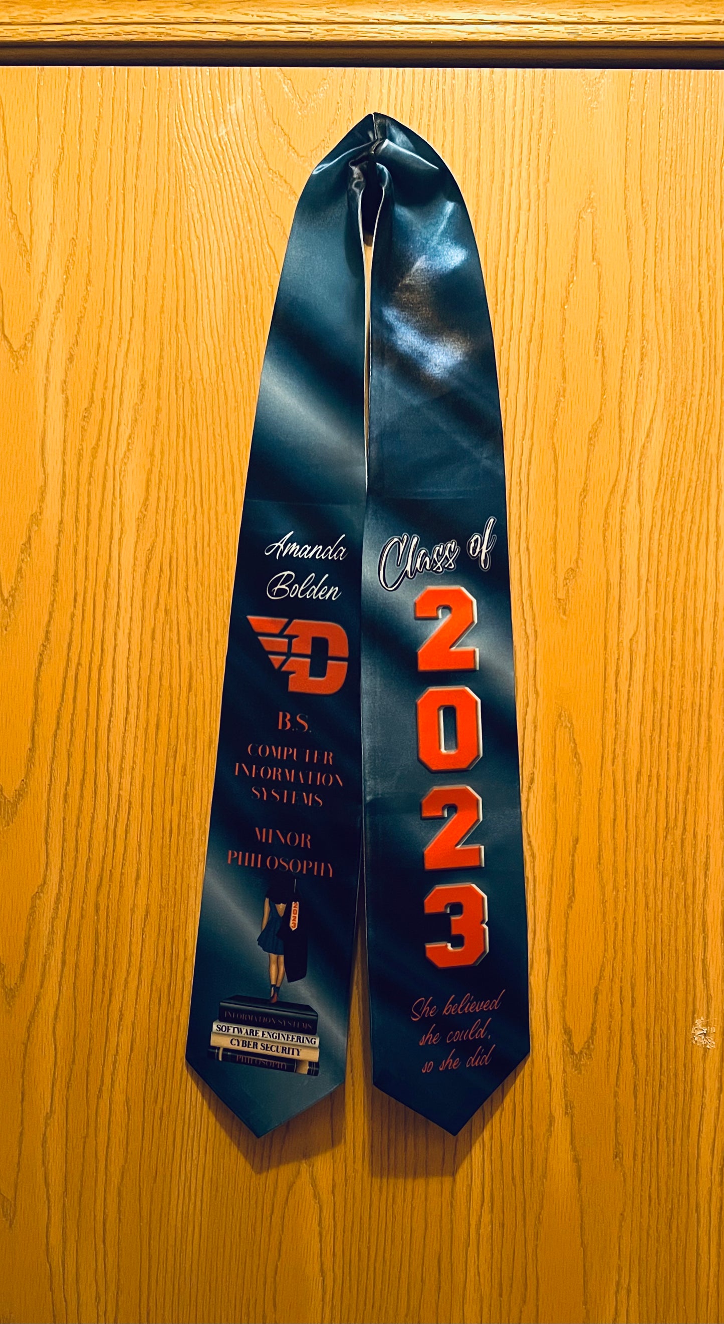 Graduation Stole 60" - Customized