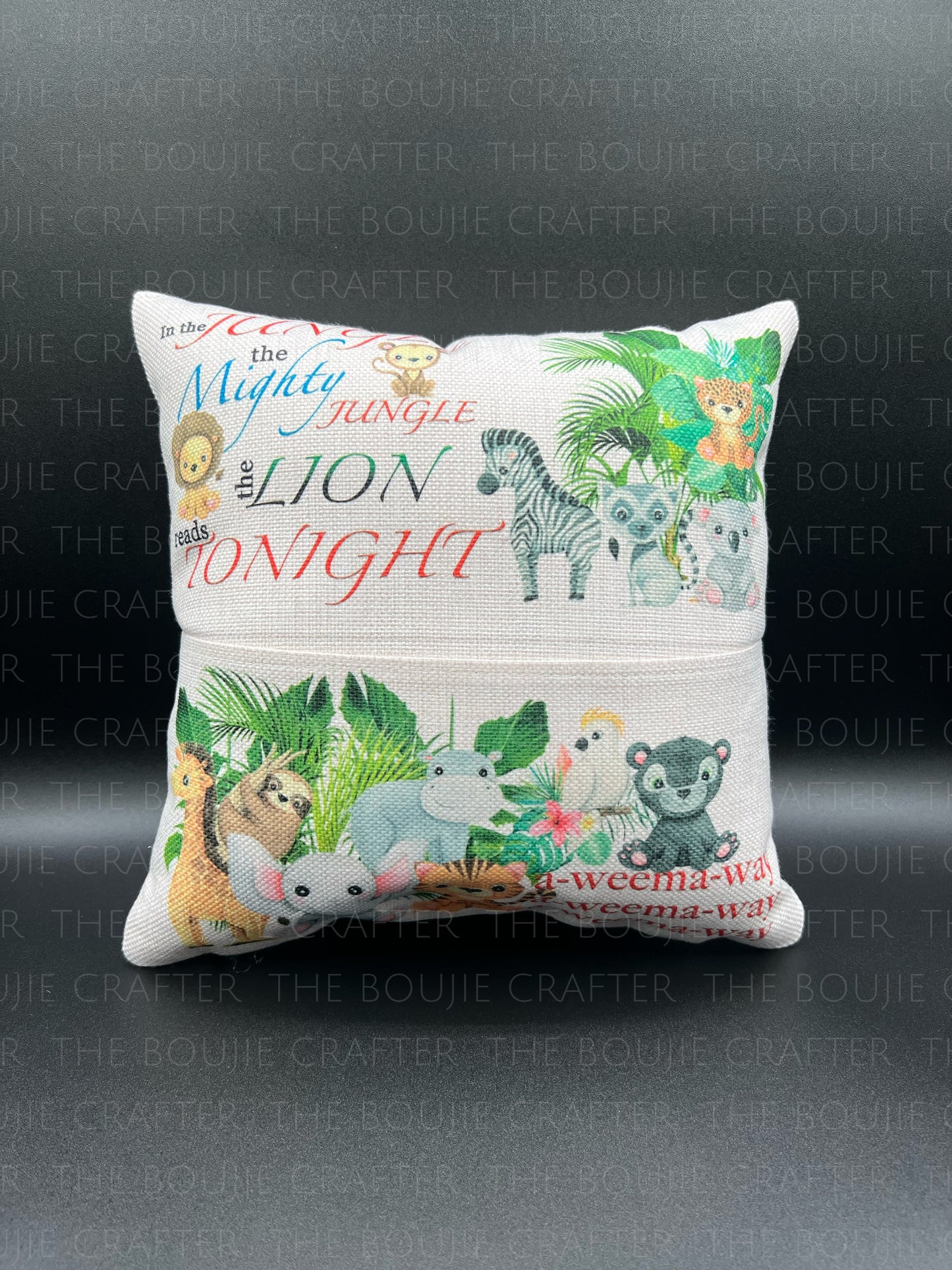 Pocket Pillow - The Mighty Jungle