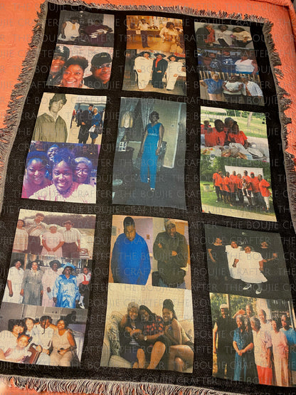 9 Panel Custom Blanket 60" x 40"