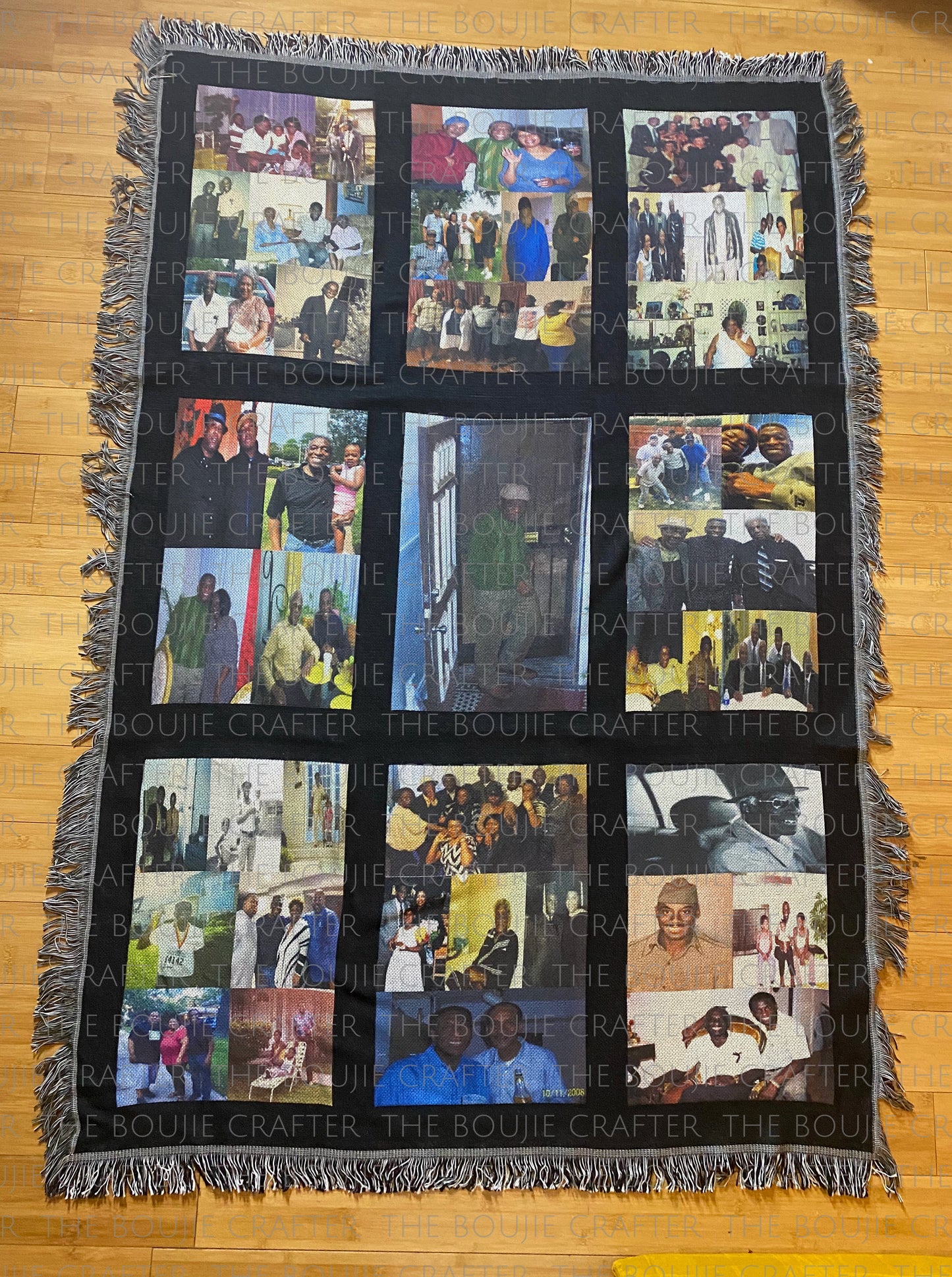 9 Panel Custom Blanket 60" x 40"