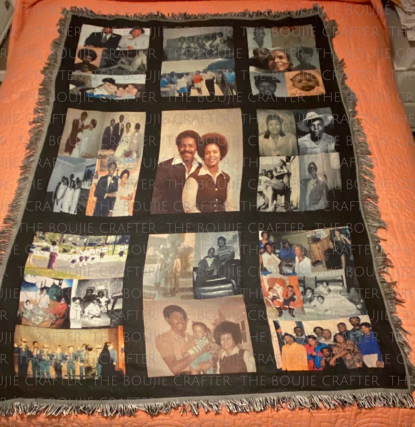 9 Panel Custom Blanket 60" x 40"