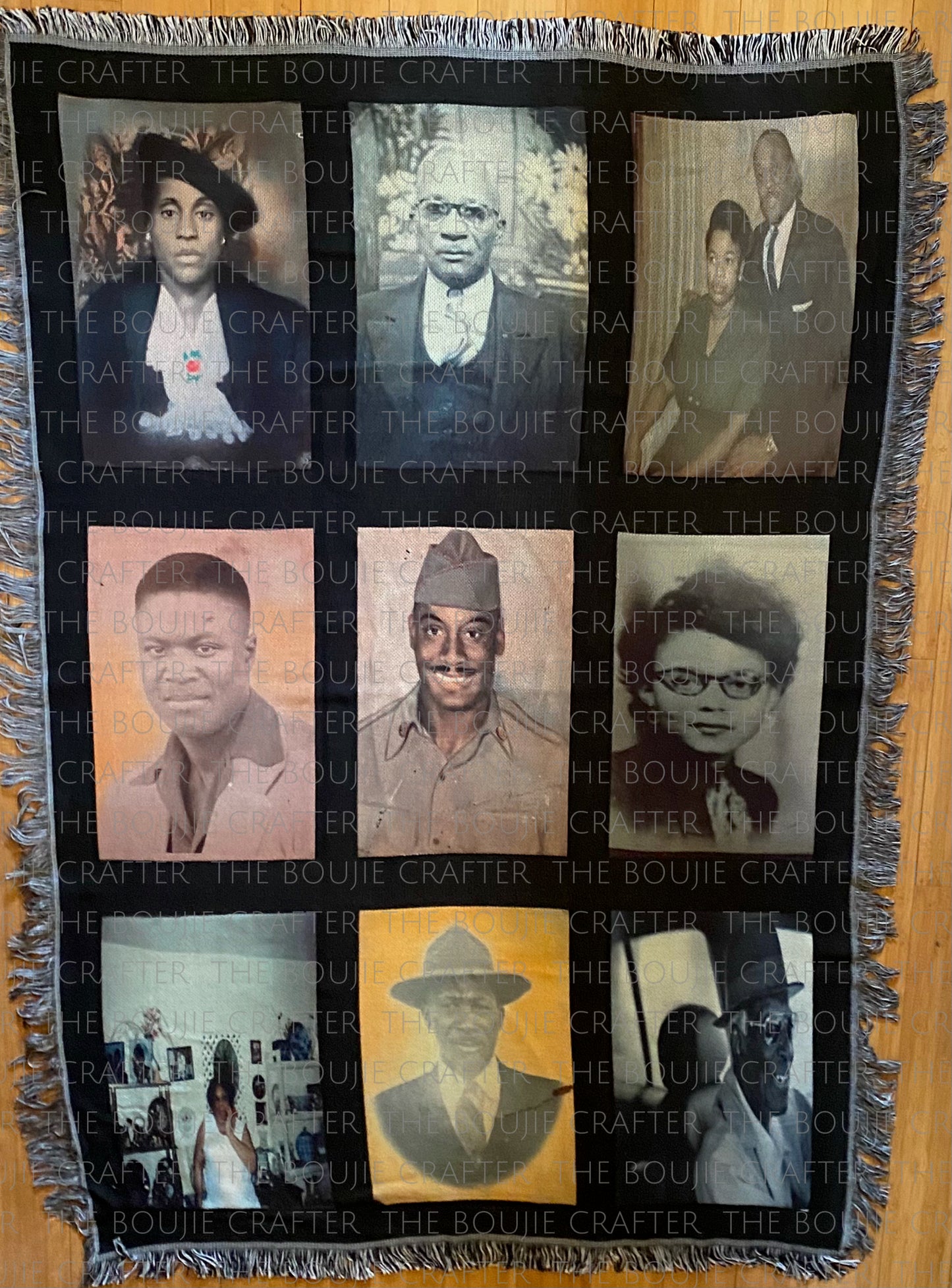 9 Panel Custom Blanket 60" x 40"