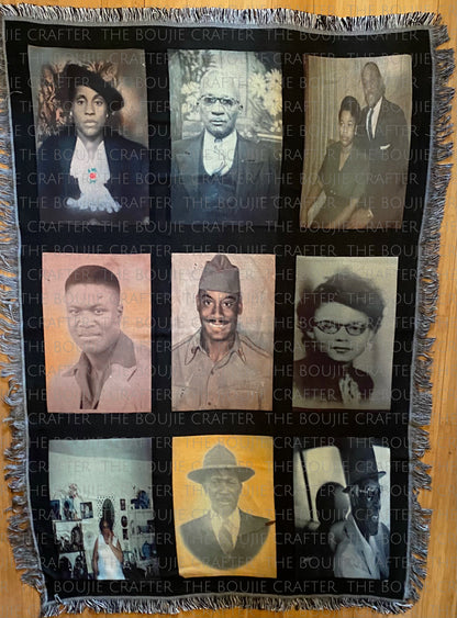 9 Panel Custom Blanket 60" x 40"