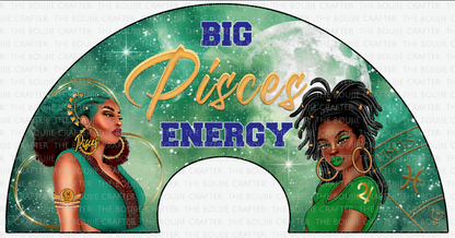 Clack Fan Big Pisces Energy  – Bold, Mystical, & Unapologetic ♓