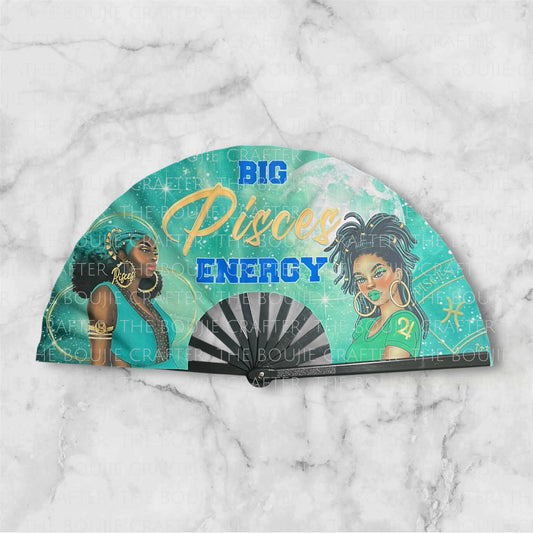 Clack Fan Big Pisces Energy  – Bold, Mystical, & Unapologetic ♓